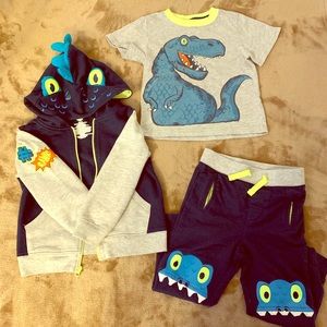 3T wonder nation three piece outfit